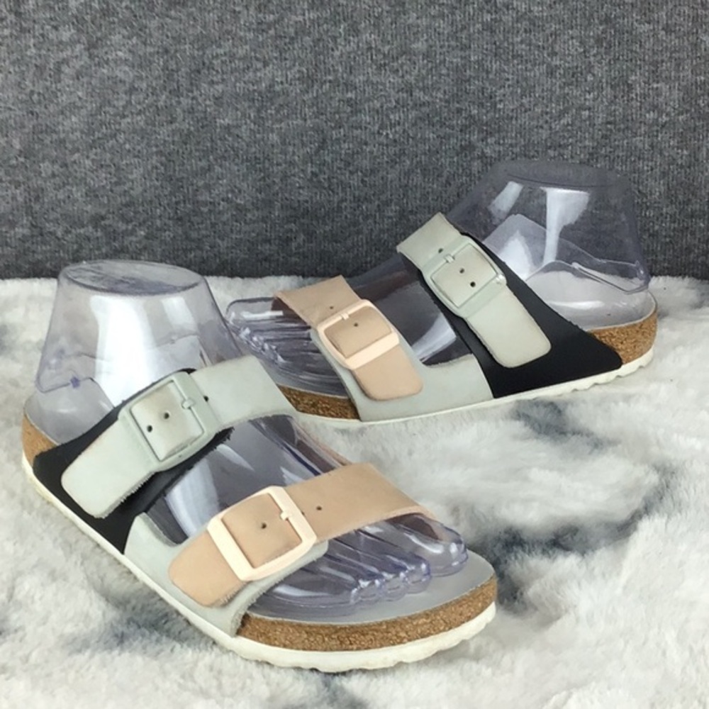 Birkenstock Tricolored Arizona Split Hex Sandals‎ Size 35 Narrow